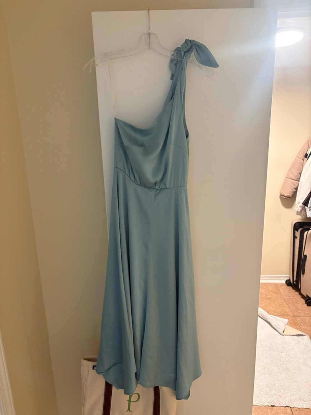 Blue Hemlime dress